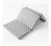 Kids Collective Matelas Pliable Matelas de Voyage en Trois Tailles 60x120 70x140 70x200 cm, Gris 7 cm d'épaisseur, Matelas Pliable - pour lit de Voyage bébé ou comme Matelas d'hôte 120 x 60 cm
