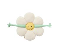 Kid's Concept Coussin Blomma Blanc-vert-jaune
