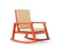 Kid's Concept Fauteuil à bascule Carl Larsson Orange naturel