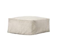 Kid's Concept Pouf assise Kid's Base 85x85x34 cm Blanc naturel