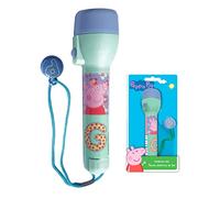 Kids Euroswan Grande lampe torche LED - Cadeau de Noël pour garçons et filles (Peppa Pig)