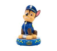 Kids EUROSWAN- LAMPARA Paw Patrol Lampe LED DE Nuit Figura 3D Chase, Dessin animé, PW19761, Multicolore, 25x15x15 cm