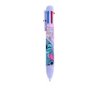 KIDS EUROSWAN Lilo & Stitch Stylo à encre 6 en 1 avec stylo à bille multicolore pour l'école, les devoirs et l'art