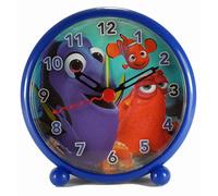 KIDS EUROSWAN Réveil Rond de 9 cm modèle Le Monde de Dory, Composite, Multicolore, 8 x 3 x 6 cm