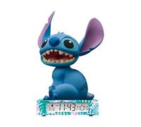 Stitch 3d Lamp Alarm Clock+ Date Bleu Enfants