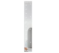Kids Growth Chart - Mirror Height Ruler | 120cm Wall Measuring Guide | Stylish Acrylic Design, Clear Scale Markings, Easy Wall Mount, Multi-Room Use, For Nursery & Bedroom, Home Decor Gift