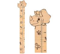 Kids Growth Chart - PVC Wall Mounted Kid Measuring Growth Chart, Height Measurement Kids Grrowsth Charts | Wooden Hanging | Walls Ruler | For Nursery Room Accessories Walls Decor And Others