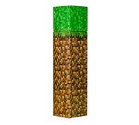 Kids Licensing Bouteille Icône En Acier Inoxydable Noir de Minecraft