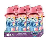 Kids Licensing - Cantimplora Gourde Isotherme Aluminium 600 ml avec Anse - Stitch Disney - Pour Enfant +3 Ans - Réf. ST00088