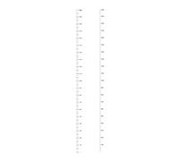 Kids Measuring Chart - Wall Height Growth Ruler, Adhesive Measurement Sticker, Clear Display Scale, Bedroom Decoration Tool | Perfect Chart for Tracking Child Height Growth Nursery Bedroom Home