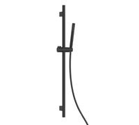kielle Oudee - Set de pommeau de douche EcoSpare, barre et flexible, noir mat 20402SE4E