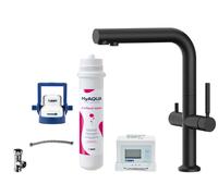 kielle Wimeo - Mitigeur d’évier avec filtration, noir mat 10525SFI184