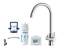 kielle Wimeo - Mitigeur d'évier avec filtration, acier inoxydable brossé 10525SFI105