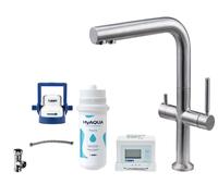 kielle Wimeo - Mitigeur d'évier avec filtration, acier inoxydable brossé 10525SFI165