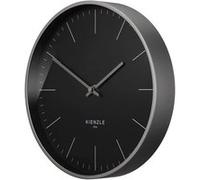 Kienzle Horloge Murale Radio-pilotée Modern 25 cm silencieuse, Signal DCF, Cadre en Acier, Anthracite