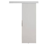 KIER FURNITURE Porte Coulissante Intérieur avec Rail MALIBU - 66x205x1,6 cm - Porte Intérieure pour Chambre - Blanc