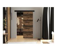 KIER FURNITURE Porte Coulissante Intérieur avec Rail WERDI - 66x205 cm - Porte Intérieure Chambre - Old Style