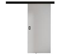 KIER FURNITURE Porte coulissante WERDI Blanc 96x205x1,6 cm | Porte coulissante avec rail, solution gain de place pour chambre, dressing ou séjour, montage stable et fluide