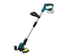 KIESBOHR Débroussailleuse Sans Fil 25 cm pour Makita 18V(sans batterie) | Fil nylon interchangeable, poignée réglable, protection plantes, batterie non incluse, pelouse et bordures