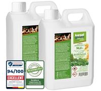 KieselGreen Bioéthanol 10 Litres avec Parfum pour Cheminée à l'Éthanol - Ambiance Intérieure ou Feu de Table