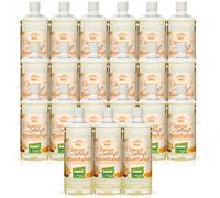 KieselGreen Bioéthanol 21 x 1 Liter mit Duft für Ethanol-Kamin, viele Sorten - Bio éthanol comme Raumduft in tombé Noix de poussière - Parfum orange-cannelle