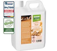 KieselGreen Bioéthanol 5 Litres avec Parfum pour Cheminée à l'éthanol - Bioéthanol comme Parfum d'ambiance - Parfum pour Cheminée à l'éthanol Bio intérieur ou feu de Table au Bioéthanol