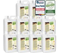 KieselGreen Bioéthanol 50 Litres avec Parfum pour Cheminée à l'éthanol - Bioéthanol comme Parfum d'ambiance - Parfum pour Cheminée à l'éthanol Bio intérieur ou feu de Table au Bioéthanol