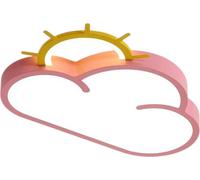 KIK KX3165 Plafonnier LED à gradation pour enfants, 30W, nuage rose