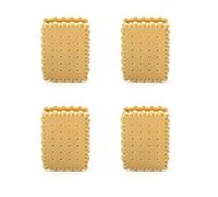 Kikkerland BC20 Lot de 4 Clips à Sachet Plastique Brun 20,5 x 13 x 3,5 cm