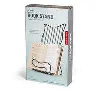 Kikkerland Chat Livre de Cuisine Stan Support de Livre de Recettes en mtal pour Comptoir de Cuisine Support de Livre de Cuisine Support dcorati