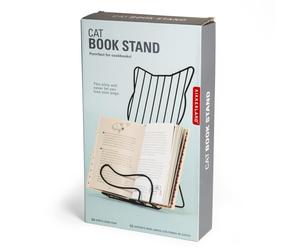 Kikkerland Chat Livre de Cuisine Stan Support de Livre de Recettes en mtal pour Comptoir de Cuisine Support de Livre de Cuisine Support dcorati