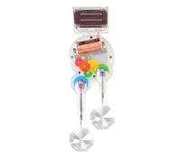 Kikkerland Créateur Solaire Arc-en-Ciel - Attrape-Soleil Prisme, décoration de fenêtre Amusante pour la Maison - Cadeau Unique pour Noël et Anniversaire - Double Cristal