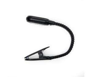 Kikkerland Lampe de lecture Clip book - Noir