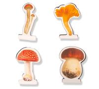 KIKKERLAND Marqueur magnétique champignons Mushroom Magnetic Bookmarks ST134