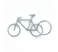 Kikkerland Porte-clés et décapsuleur KR99 en forme de vélo Argent