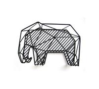Kikkerland Porte-revues éléphant mural - Gris