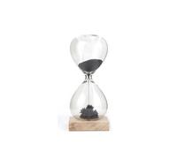 Kikkerland – Sablier magnétique – Transparent – Acier – Stalagmites en fer