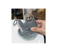 Kikkerland Glitter Dinnerware Koala Chat et Paresseux Éponge à récurer Anti-Rayures Nylon Taille Unique