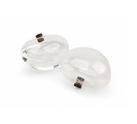 Kikkerland Water from a Stone - Blown Glass Automatic Self-Watering Plant Globes, Set of 2