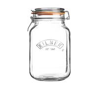 Kilner Bocal carré avec bouchon mécanique Kilner Transparent. 2 L