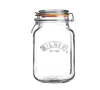 Kilner Bocal carré avec bouchon mécanique Kilner Transparent. 2 L
