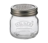 Kilner Bocal de conservation avec couvercle râpe Kilner Silver-clair. 250 ml