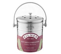 Kilner Composteur de cuisine 2 litres, Composteur de cuisine en acier inoxydable, One Size