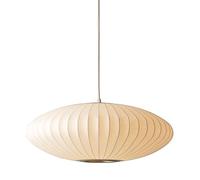 KiLoom Lustres suspendus blancs modernes à tête unique, cocon rond suspendu, lanterne de restaurant, soucoupe à bulles, lampe à suspension, éclairage suspendu au plafond E27
