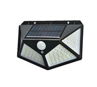 kilponen TEMPS DE VENTE Phare Extérieur Crépusculaire à Énergie Solaire 100 LED avec Capteur de Mouvement
