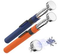 KIMHOME Lot de 2 pinces télescopiques magnétiques de 72 cm, capacité de charge forte de 3,6 kg, pour déchets de jardin, picking, garage