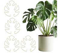 KIMHOME Monstera Lot de 4 supports pour plantes d'intérieur et d'extérieur