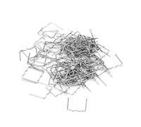 KIMISS 100Pcs 0.8mm Réparation de pare-chocs de voiture Pre Cut Soudure Agrafes Kit de réparation 3 types disponibles (B)