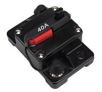 KIMISS 12V 30A/40A/60A Fusible auto-récupérable de disjoncteur intégré stéréo o de voiture(40A)
