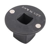 KIMISS Adaptateur de Douille à Choc à Profil Bas Rétention Magnétique Métal Haute Résistance avec Conception Empilable pour les Espaces Restreints et les Zones Difficiles D'accès (3/8"M-1/4"F)